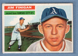 1956 Topps #22 Jim Finigan (WB) VG-EX   GO125