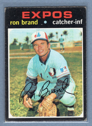 1971 Topps #304 Ron Brand (a) EX  GO950