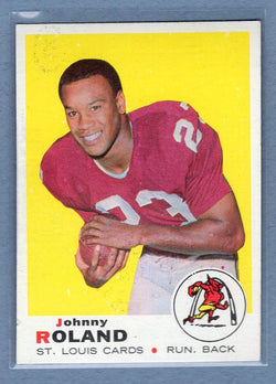1969 Topps #225 Johnny Roland EX-MT  GO250