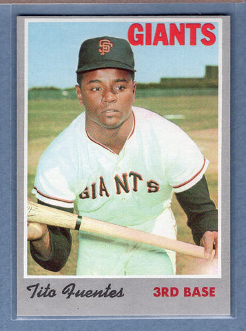 1970 Topps #42 Tito Fuentes   EX-MT  GO200