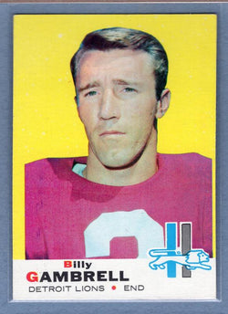 1969 Topps #101 Billy Gambrell EX-MT  Set Break GO263