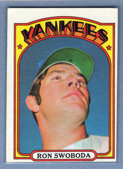 1972 Topps #8 Ron Swoboda (c) EX  GO315