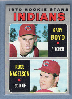 1970 Topps #7 Indians Rookies  (a) EX  GO900