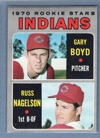 1970 Topps #7 Indians Rookies  (a) EX  GO900