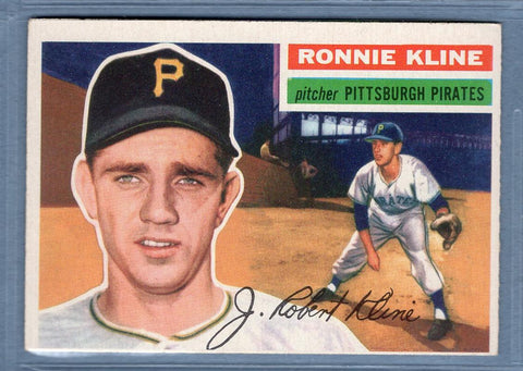 1956 Topps #94 Ronnie Kline (WB) EX  GO460