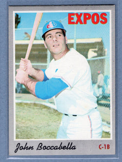 1970 Topps #19 John Boccabella  EX-MT  GO695