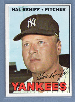 1967 Topps #201 Hal Reniff EX-MT  GO308