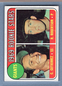 1969 Topps #16 Giants Rookies EX  GO477