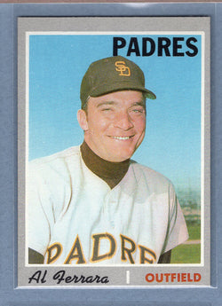 1970 Topps #345 Al Ferrara  (b) EX-MT  GO750