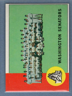 1963 Topps #131 Senators Team EX-MT  GO393