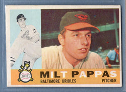 1960 Topps #12 Milt Pappas EX-MT  GO560