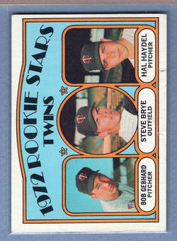 1972 Topps #28 Twins Rookies (c) VG-EX  BL01