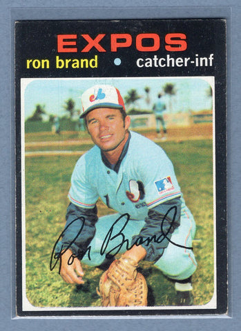 1971 Topps #304 Ron Brand (b) EX  GO950