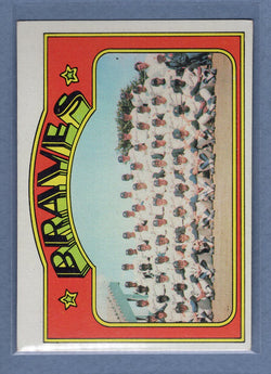 1972 Topps #21 Atlanta Braves EX-MT   GO311