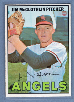 1967 Topps #19 Jim McGlothlin EX-MT  GO390
