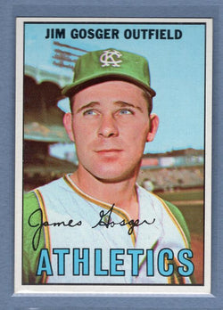 1967 Topps #17 Jim Gosger EX-MT  GO410