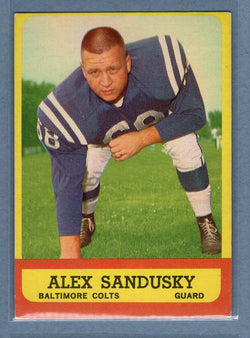1963 Topps #6 Alex Sandusky EX-MT  GO141