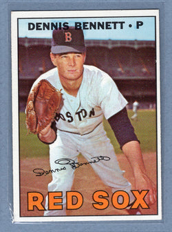 1967 Topps #206 Dennis Bennett (a) EX-MT  GO308