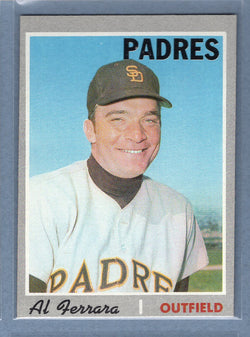 1970 Topps #345 Al Ferrara  (c) EX-MT  GO750