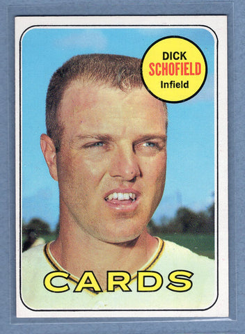 1969 Topps #18 Dick Schofield (a) EX-MT  GO700