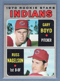 1970 Topps #7 Indians Rookies (b) EX  GO900