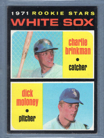 1971 Topps #13 White Sox Rookies (Brinkman)  EX  GO747