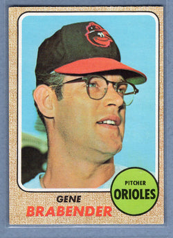 1968 Topps #163 Gene Brabender (a)EX-MT  GO507