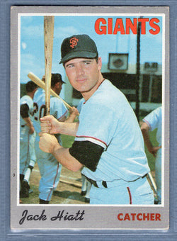 1970 Topps #13 Jack Hiatt  EX  SB2