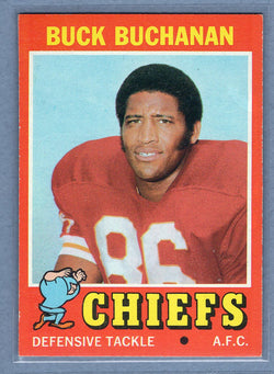 1971 Topps #13 Buck Buchanan (HOF) EX-MT  GO260