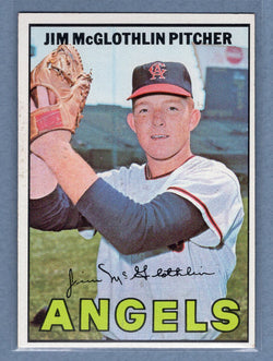 1967 Topps #19 Jim McGlothlin EX-MT  GO460