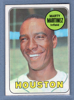 1969 Topps #337 Marty Martinez  VG-EX  GO501