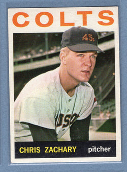 1964 Topps #23 Chris Zachary EX-MT   GO523
