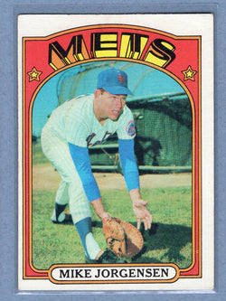 1972 Topps #16 Mike Jorgensen EX  GO500