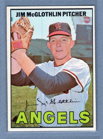 1967 Topps #19 Jim McGlothlin  EX-MT   GO340