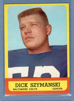 1963 Topps #7 Dick Szymanski EX-MT  GO141