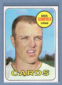 1969 Topps #18 Dick Schofield EX-MT  GO477