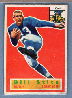 1956 Topps #56 Bill Stits EX   GO33