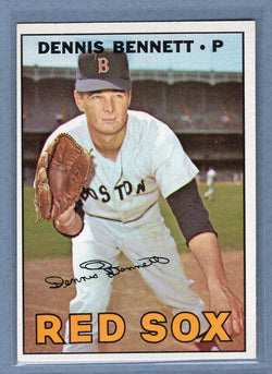 1967 Topps #206 Dennis Bennett (b) EX-MT  GO308