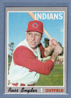 1970 Topps #347 Russ Snyder  (a) EX-MT  GO750