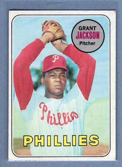 1969 Topps #174 Grant Jackson (a) EX  GO577