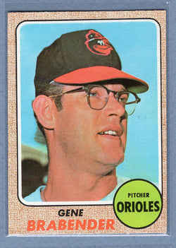 1968 Topps #163 Gene Brabender (b)EX-MT  GO507