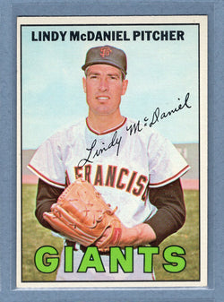 1967 Topps #46 Lindy McDaniel (b) EX-MT   GO223