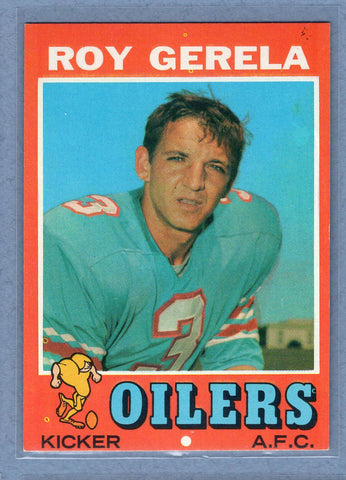 1971 Topps #14 Roy Gerela EX-MT  GO260