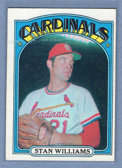 1972 Topps #9 Stan Williams (b) EX  GO315