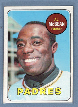 1969 Topps #14 Al McBean(b) EX-MT  GO850