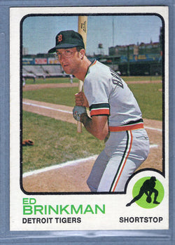 1973 Topps #5 Ed Brinkman  (E) EX-MT  GO669