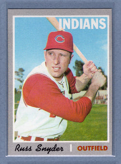 1970 Topps #347 Russ Snyder  (b) EX-MT  GO750