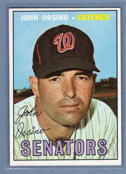 1967 Topps #207 John Orsino EX-MT  GO308