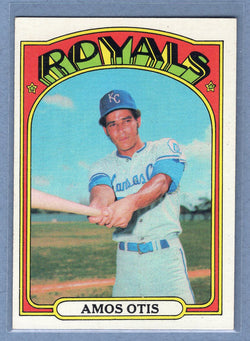 1972 Topps #10 Amos Otis (a) EX-MT  GO315