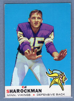 1969 Topps #104 Ed Sharockman EX-MT  Set Break GO263